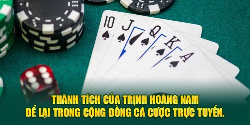 Thành tích của Vũ Duy Đức để lại trong cộng đồng cá cược trực tuyến.